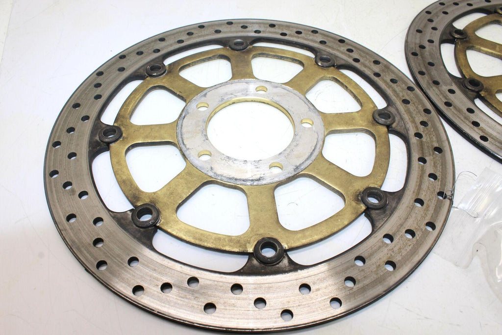 2001 Suzuki Gsxr750 Front Left Right Brake Rotors Discs - Gold River Motorsports