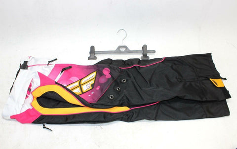 Fly Racing Kinetic Sportbike Motorcycle Pants Pink/ Black Womens Size 3/4 *New* - Gold River Motorsports