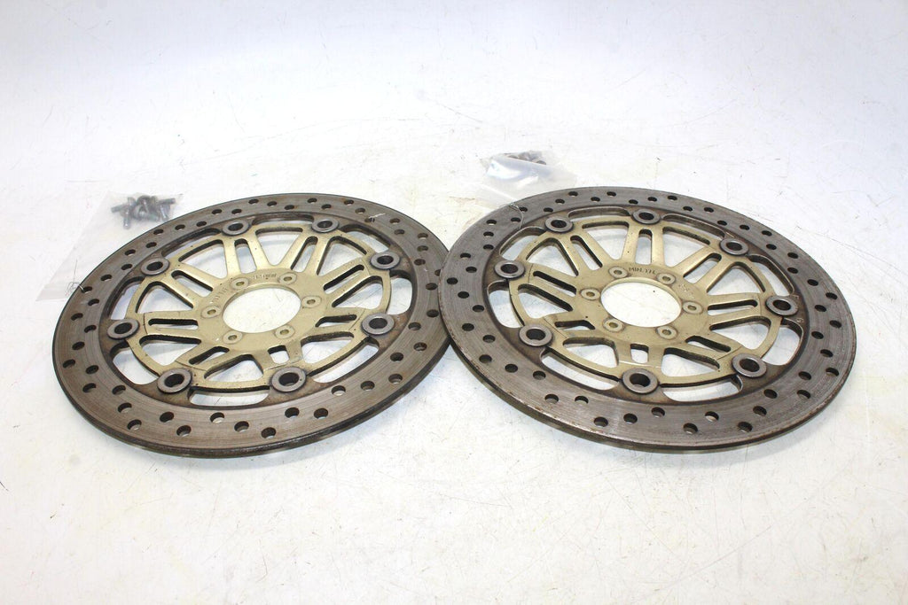 1998 Honda Cbr600f3 Front Left Right Brake Rotors Discs - Gold River Motorsports