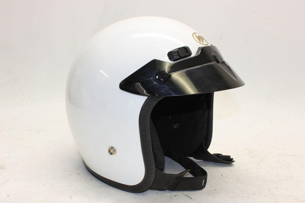 Vp1 Vector Sports Motorcycle Head Helmet White Large - Gold River Motorsports