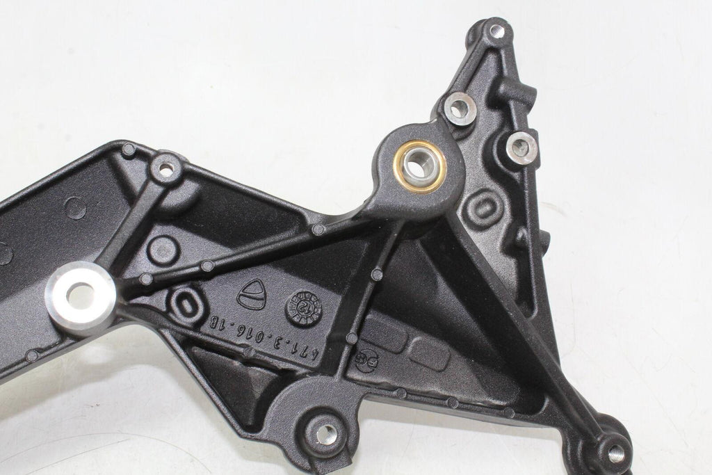 2013 Ducati Multistrada 1200 S Left Rear Back Passenger Peg Bracket Oem - Gold River Motorsports