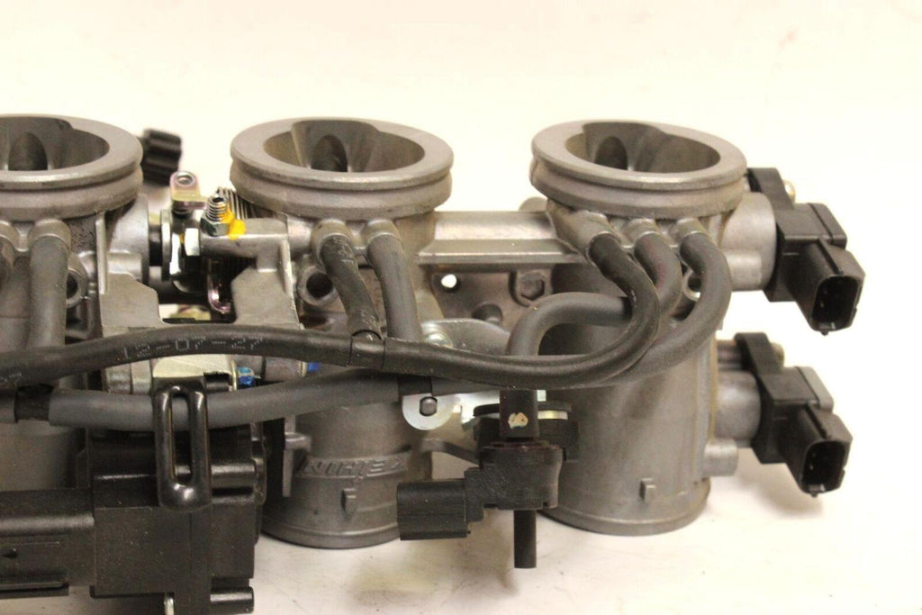 13-15 Kawasaki Ninja Zx6r Zx636f Abs Main Fuel Injectors / Throttle Bodies Oem - Gold River Motorsports