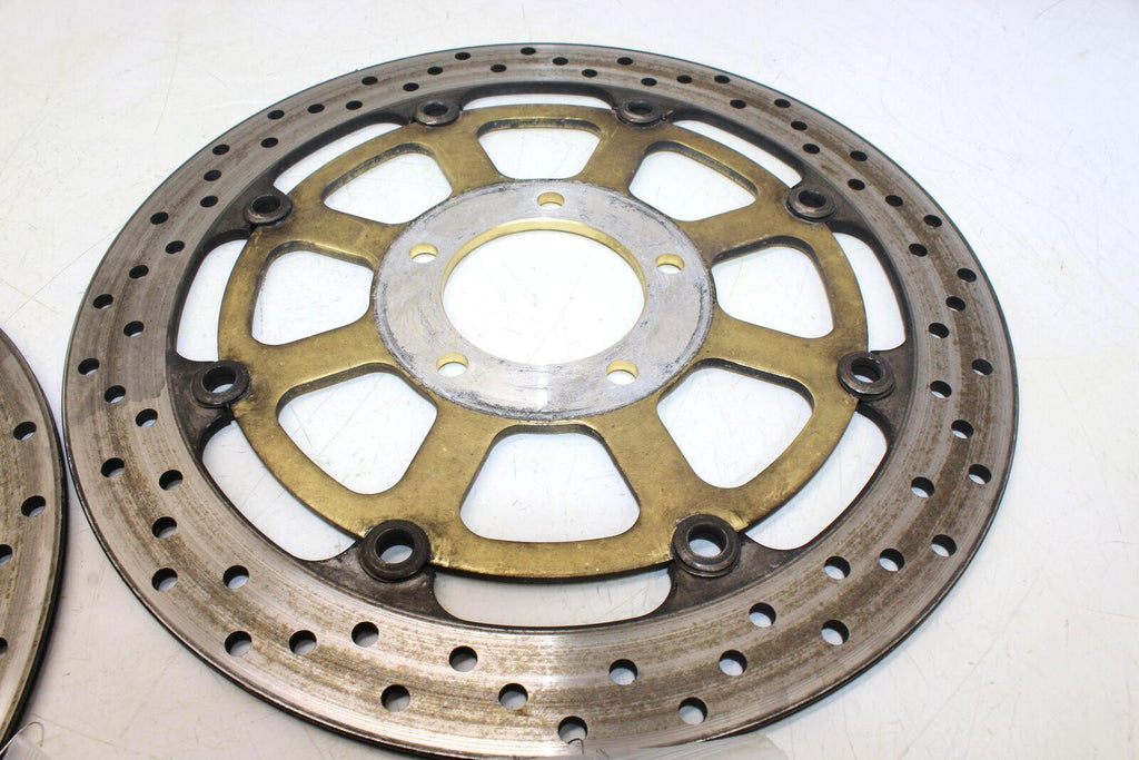 2001 Suzuki Gsxr750 Front Left Right Brake Rotors Discs - Gold River Motorsports