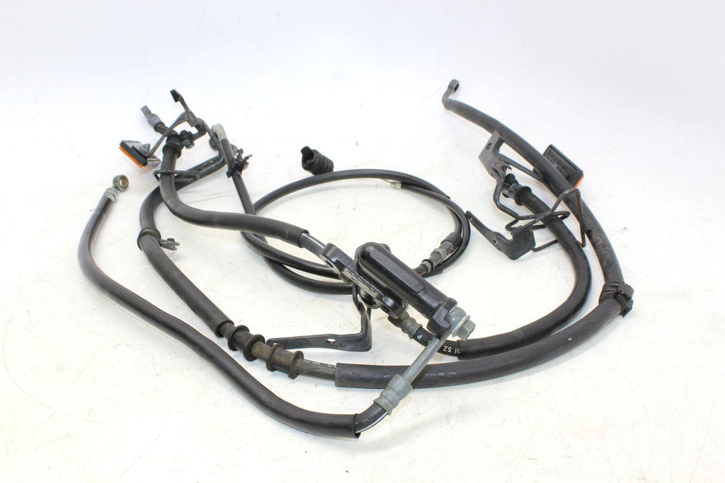 2005 Yamaha Road Star Xv1700a Brake Caliper Hoses Lines And Cable Set - Gold River Motorsports