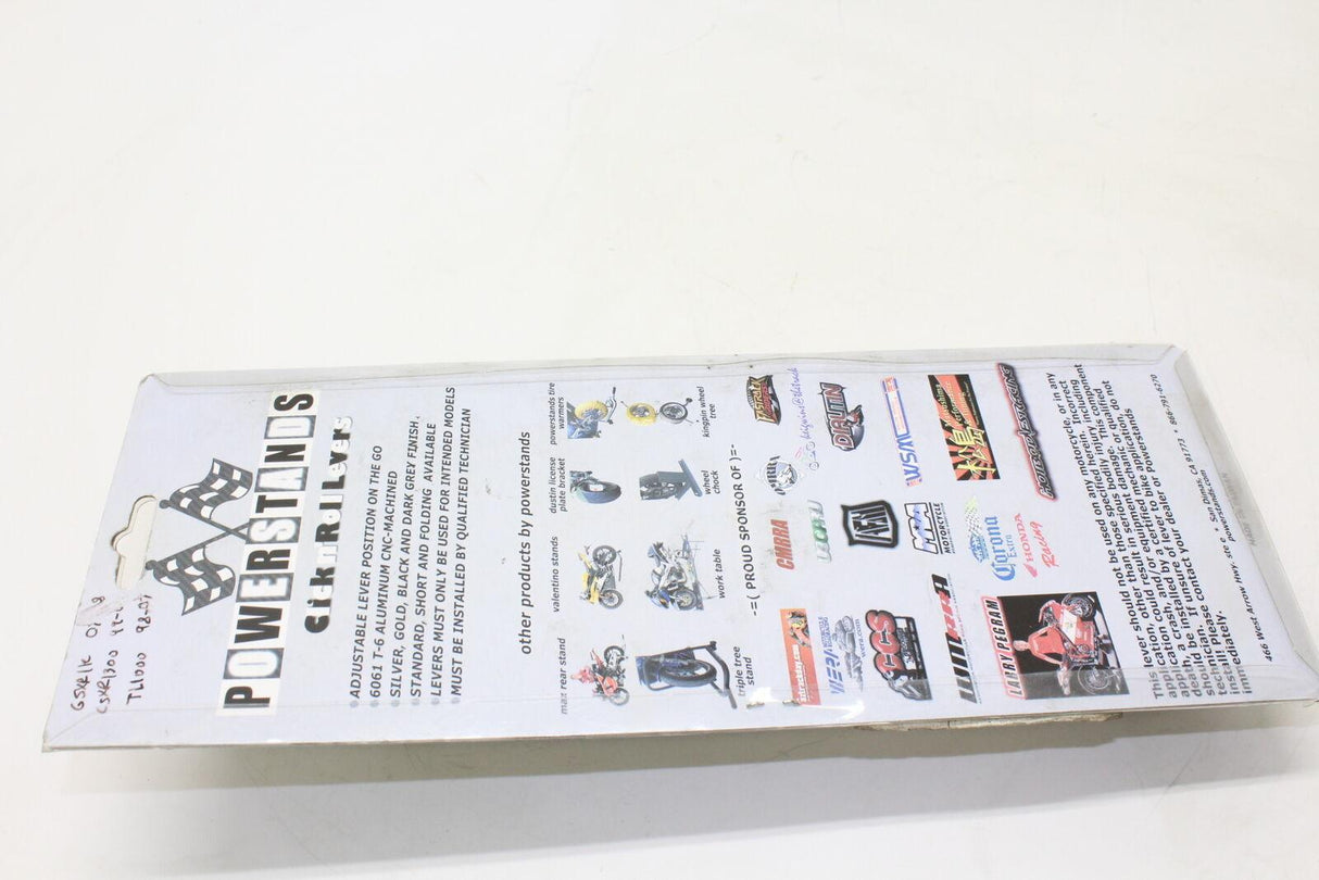 07-08 Suzuki Gsxr1000 99-07 Gsxr1300 Powerstands Click-N-Roll Clutch Lever 58905 - Gold River Motorsports