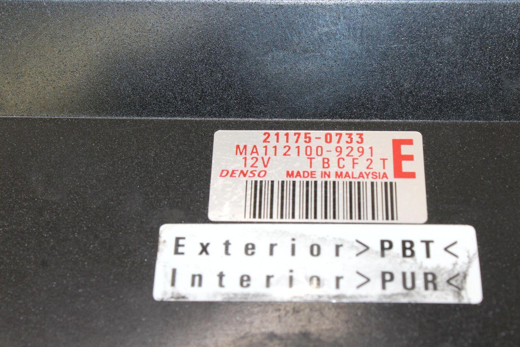 2014 Kawasaki Ninja 650 Ex650f Abs Ecu Computer Unit Black Box Ecm 21175-0733 - Gold River Motorsports