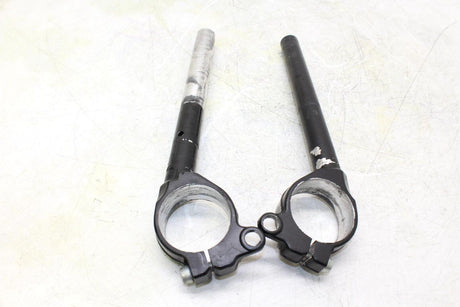 07-08 Kawasaki Ninja Zx6r Zx600p Left Right Clip On Ons Handlebars Pair Set - Gold River Motorsports