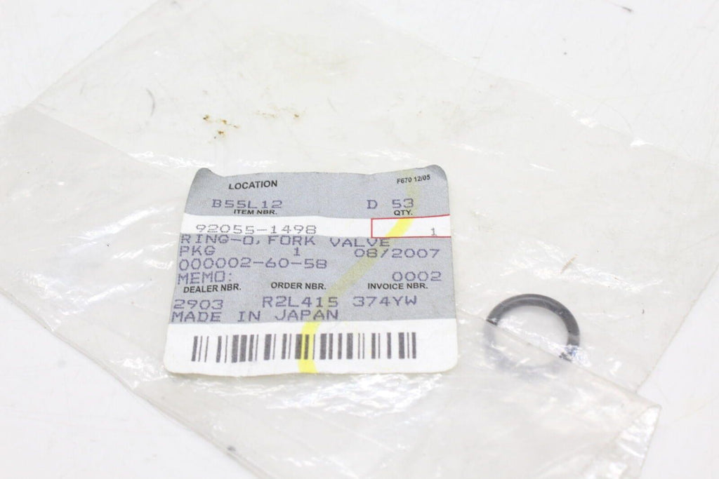 Kawasaki Oil Seal Ring 92055-1498 Oem - Gold River Motorsports