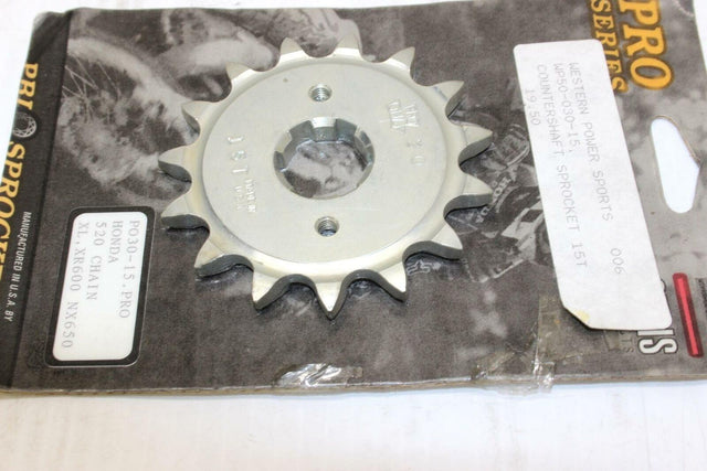 Western Power Sports 006 Wp50-030-15 Countershaft Sprocket 15t - Gold River Motorsports