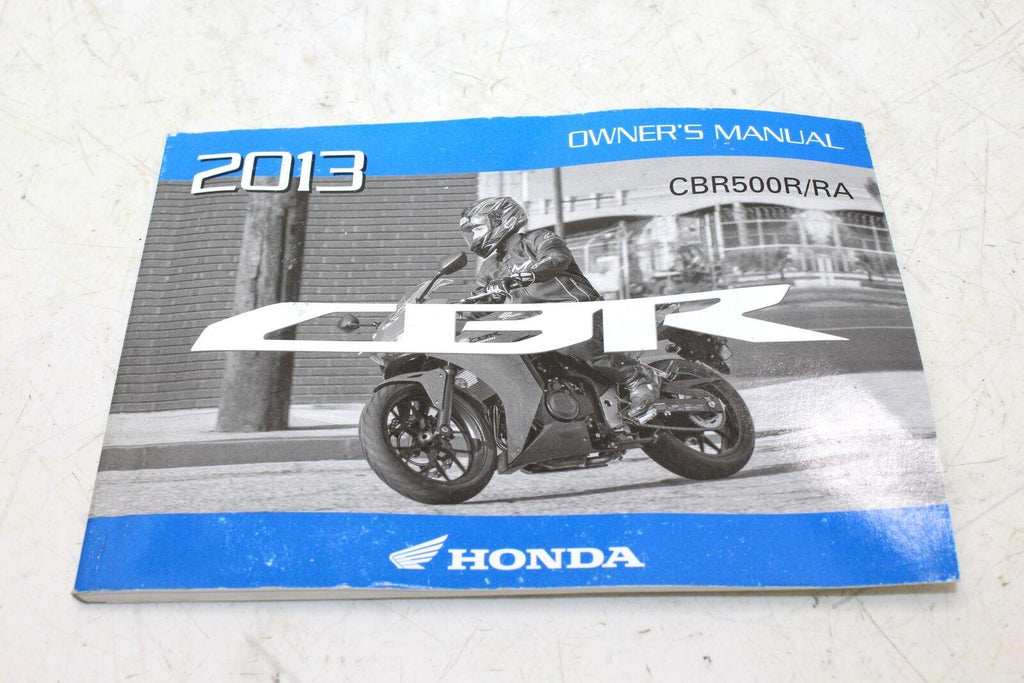 2013 Honda Cbr500r Original Owners Manual Book Set - Gold River Motorsports