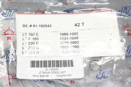 B/L 81-182642 Lt 160 230e 230s 250r 1989-1993 Jt Sprockets Oem - Gold River Motorsports