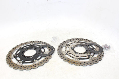 2009 Kawasaki Ninja 650r Ex650c Front Left Right Brake Rotors Discs Oem - Gold River Motorsports