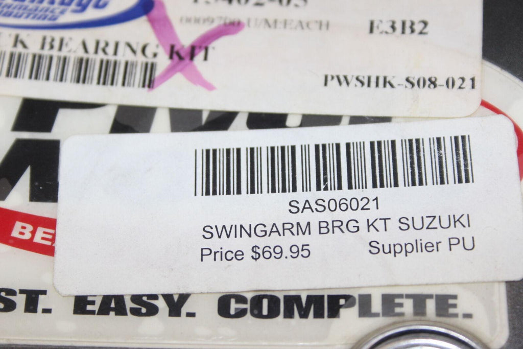 1996-1999 Suzuki Rm250 Swingarm Shock Bearing Kit Sas06021 Pivot Works - Gold River Motorsports