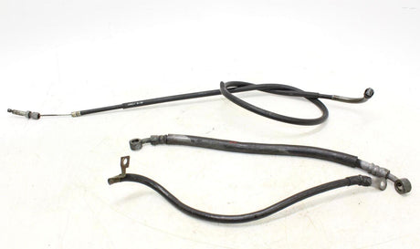 06-09 Suzuki Sv650 Clutch Cable Line,Negative Cable,Brake Hose Oem - Gold River Motorsports
