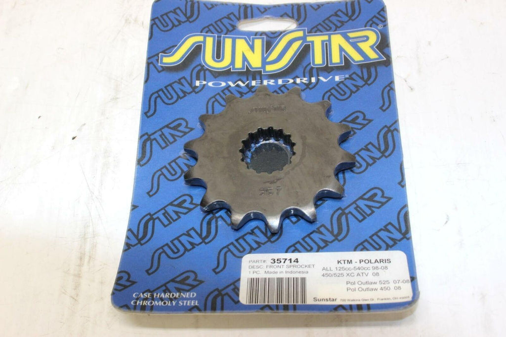 Sunstar Sprockets Counter Shaft Sprocket - 14-Tooth 35714 - Gold River Motorsports