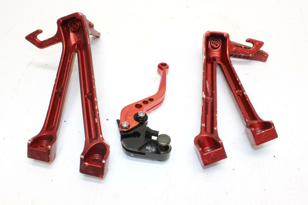 06-07 Suzuki Gsxr750 Right Left Rearset Rear Set Driver Foot Pegs W/Shifter/Clut - Gold River Motorsports