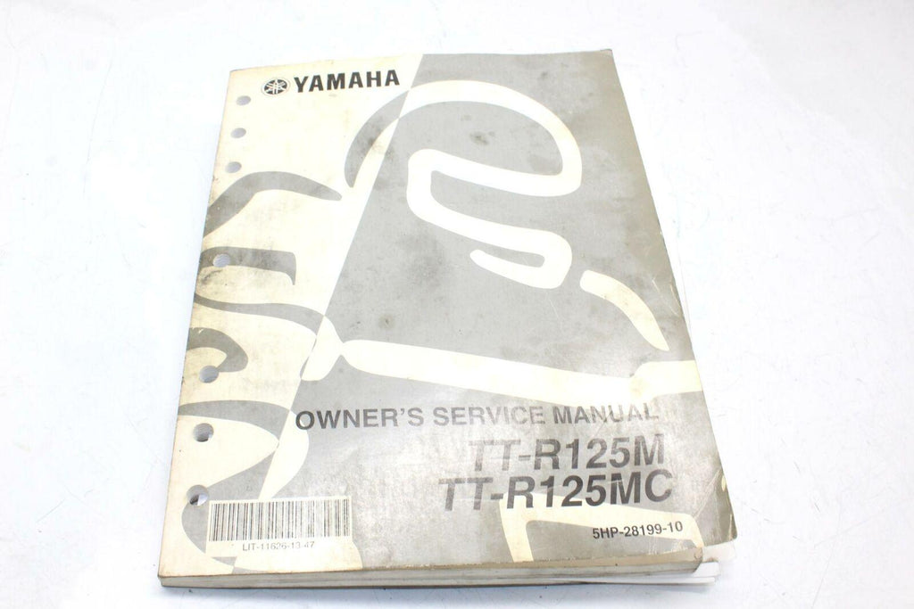 2000 Yamaha Lit-11626-13-47 Tt-R125m(C) Service Manual Book - Gold River Motorsports