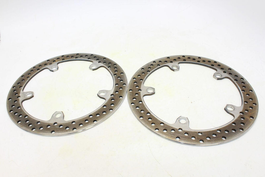 2002 Bmw K1200lt Front Left Right Brake Rotors Discs (One Is Minor Bent) - Gold River Motorsports