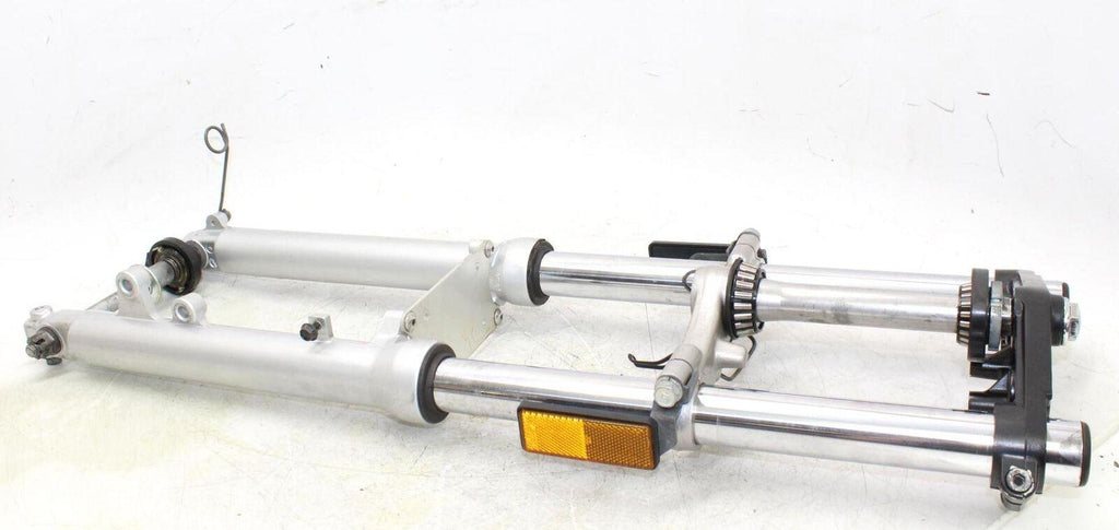 1989 Suzuki Gs500e Complete Front End Forks Suspension Triple Tree Oem - Gold River Motorsports