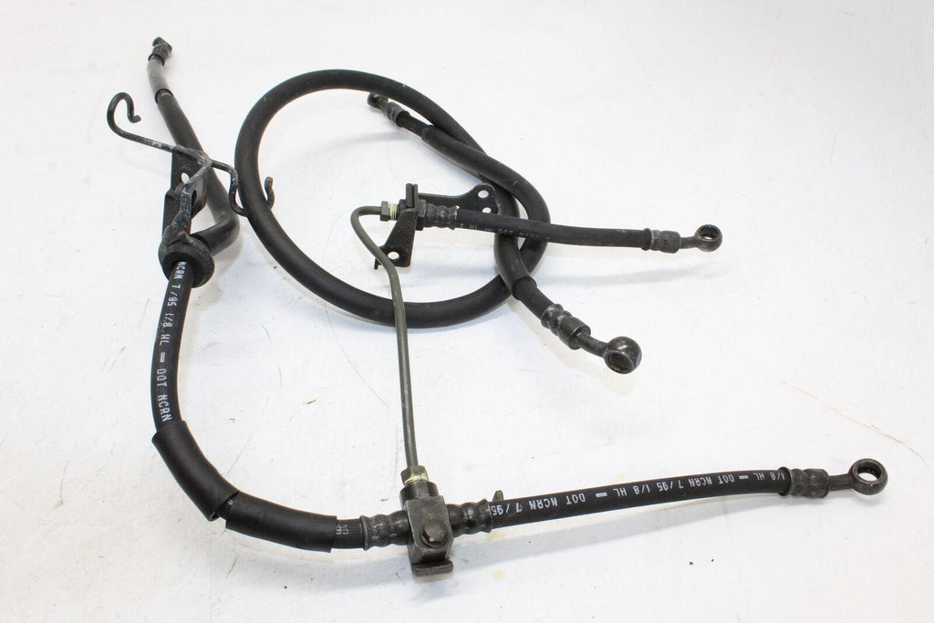 1996 Honda Interceptor 750 Front & Rear Brake Caliper Hoses Lines Oem - Gold River Motorsports