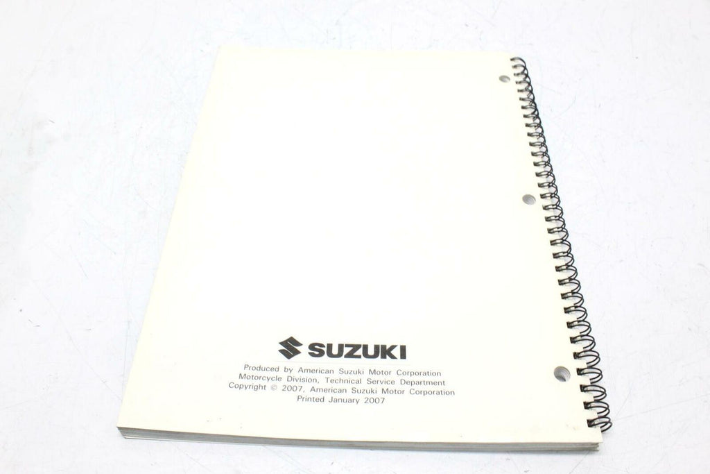 Suzuki New Model Technical Seminar Update Manual 2007 - Gold River Motorsports