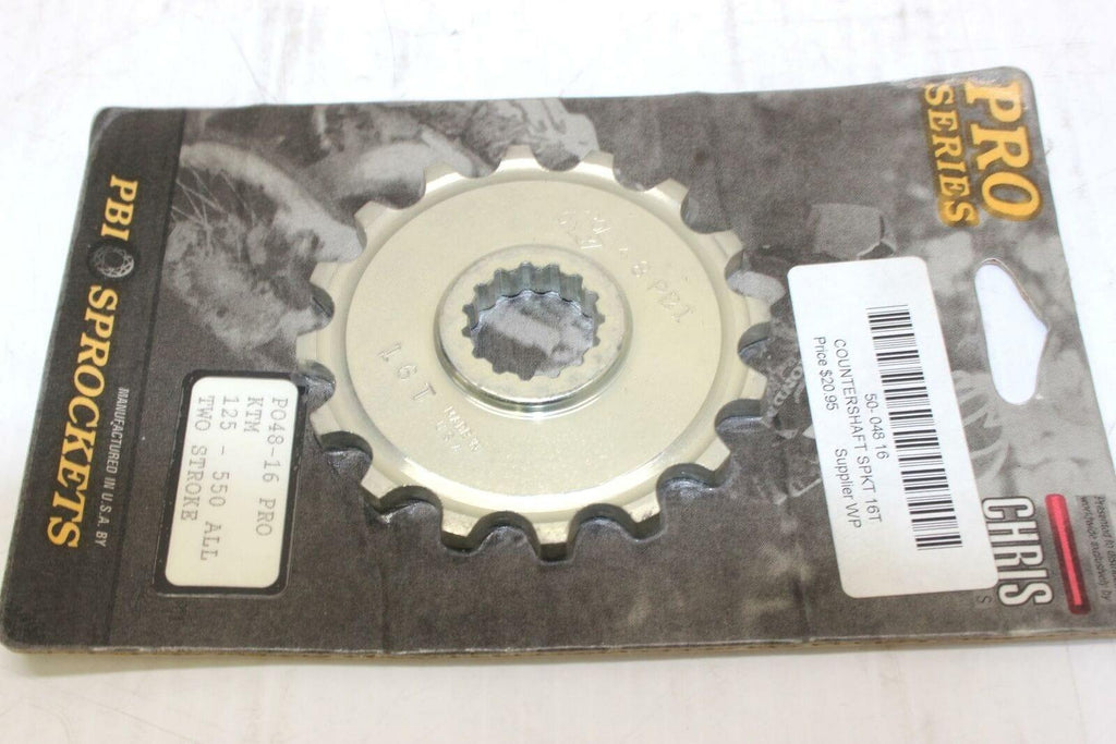 Pbi Sprockets 50-048 16 Countershaft Spkt 16t Po48-16 Pro - Gold River Motorsports