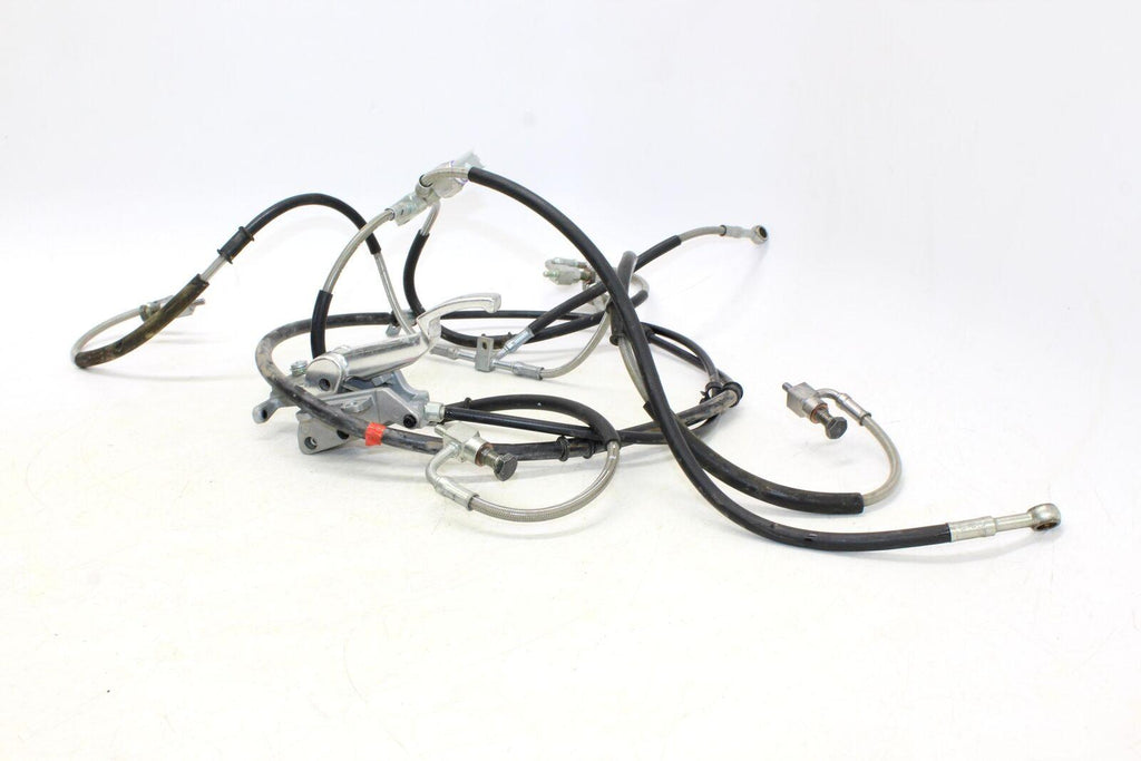 2010 Piaggio Mp3 500 Brake Caliper Hoses Lines Set With Clutch Lever Oem - Gold River Motorsports