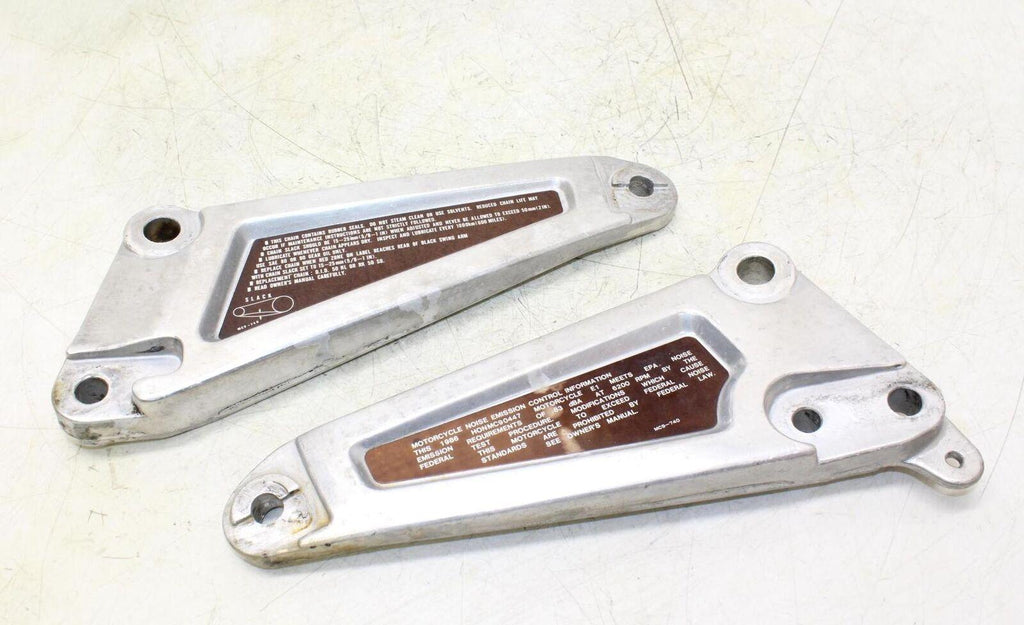 1986 Honda Nighthawk 450 Cb450sc Rear Footrest Peg Brackets - Gold River Motorsports