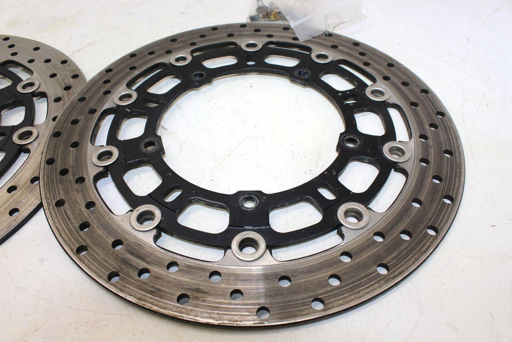 2007 Yamaha Yzf R6 Front Left Right Brake Rotors Discs - Gold River Motorsports