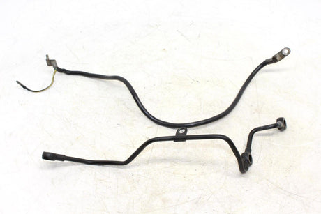 1998 Kawasaki Klr650 Negative Battery Cable Ground Wire W/ Engine Oil Lines Oem - Gold River Motorsports