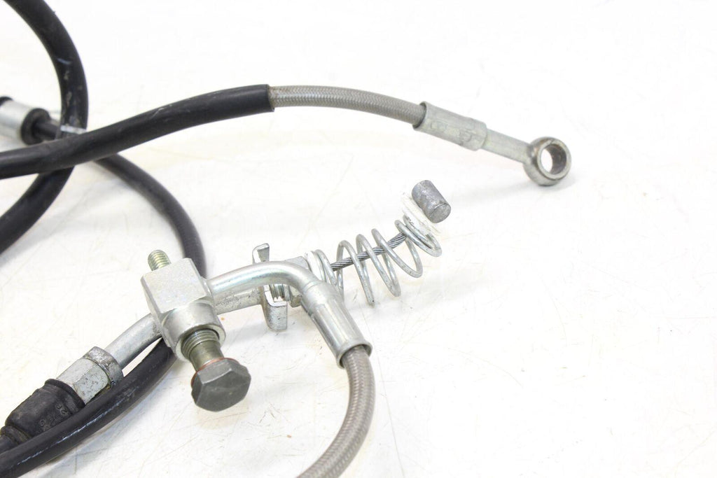 2010 Piaggio Mp3 500 Brake Caliper Hoses Lines Set With Clutch Lever Oem - Gold River Motorsports