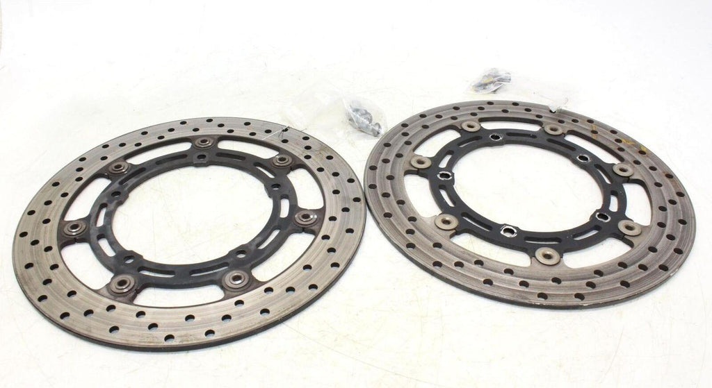 07-09 Yamaha Fz6 Front Left Right Brake Rotors Discs Oem - Gold River Motorsports