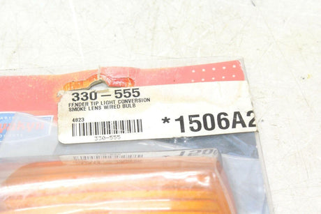 Fender Tip Light Conversion Smoke Lens W/Red Bulb 330-555 - Gold River Motorsports