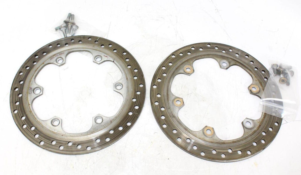 1991 Honda Cbr600f2 Front Left Right Brake Rotors Discs - Gold River Motorsports