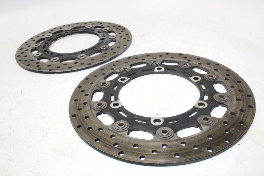 2002 Yamaha Yzf R6 Front Left Right Brake Rotors Discs Oem - Gold River Motorsports