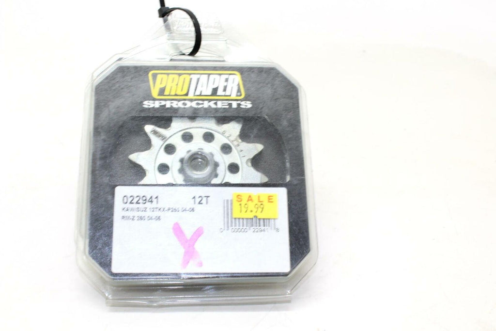 Pro Taper Kawasaki Suzuki 12tkx-F250 04-05 Steel Front Sprocket 022941 12t New - Gold River Motorsports