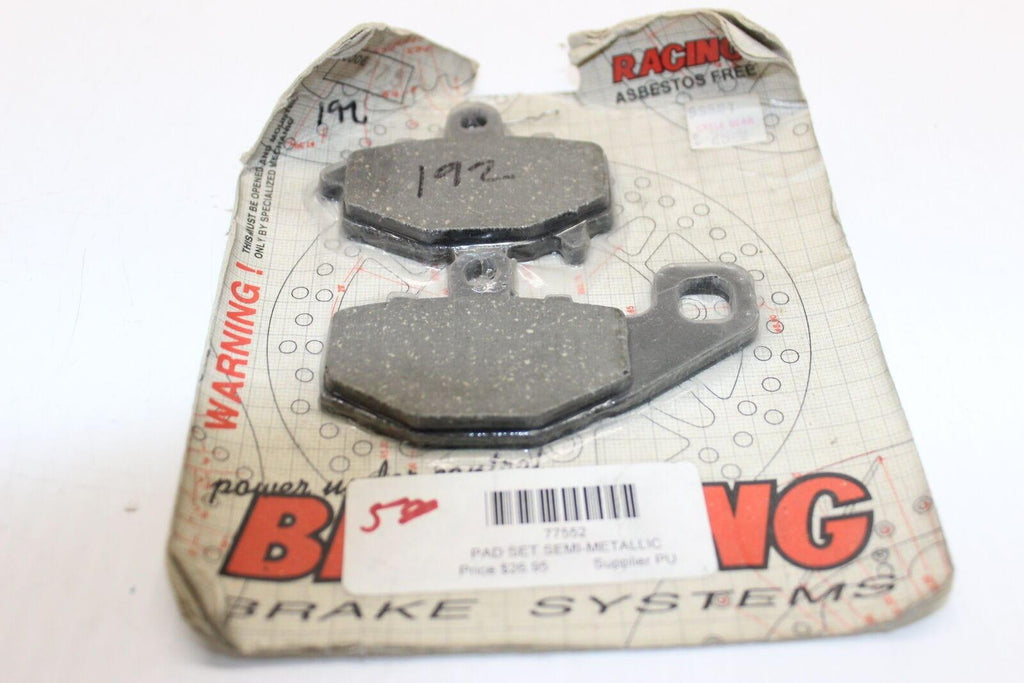 Racing 77552 Pad Set Semi-Metallic Brake Pads - Gold River Motorsports