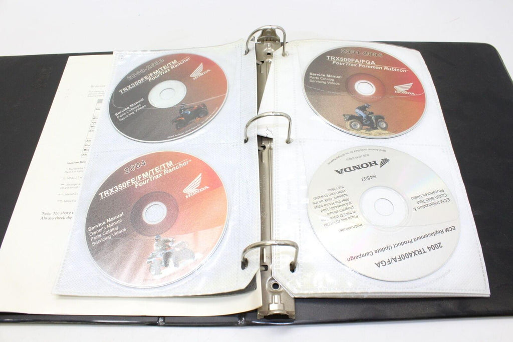 Honda Service Information Cd's Motorcycle/ Atv /Scooter /Pwc Cd - Gold River Motorsports