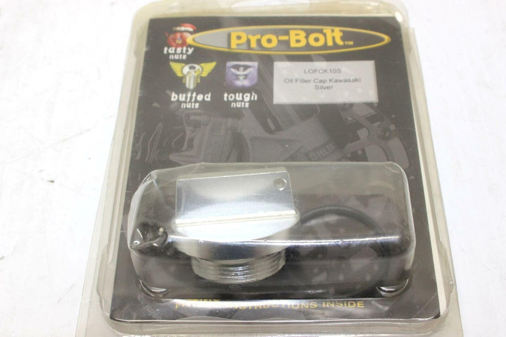 Pro Bolt Oil Filller Cap Kawasaki Silver Lofck10s - Gold River Motorsports