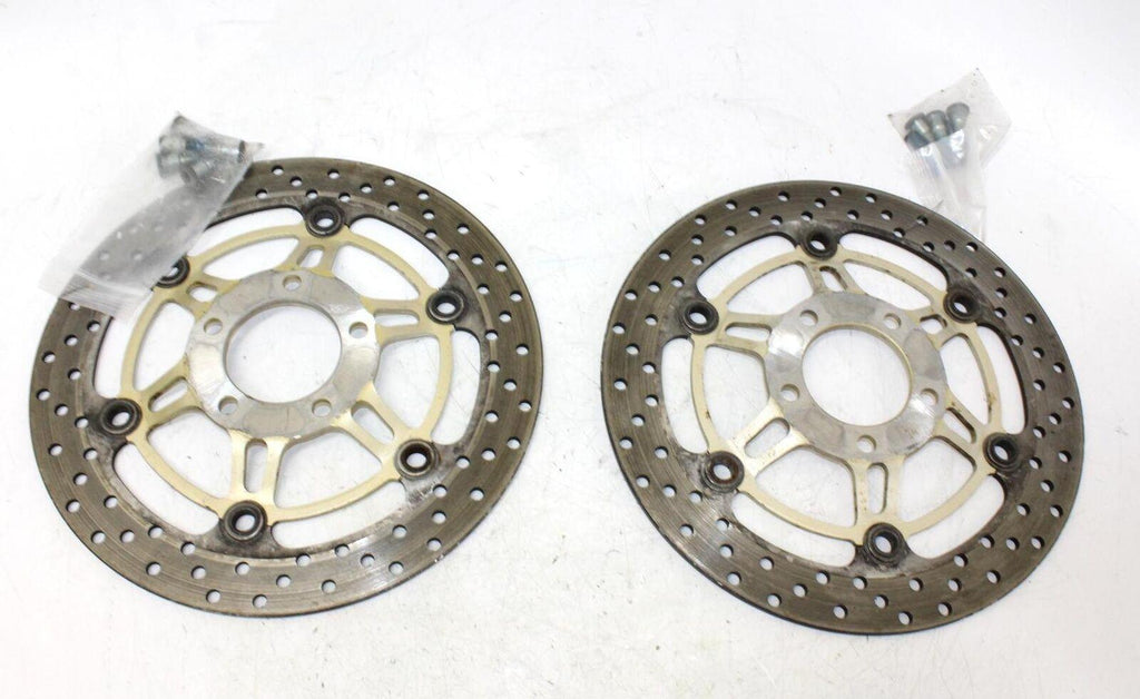 2001 Suzuki Sv650 Front Left Right Brake Rotors Discs - Gold River Motorsports