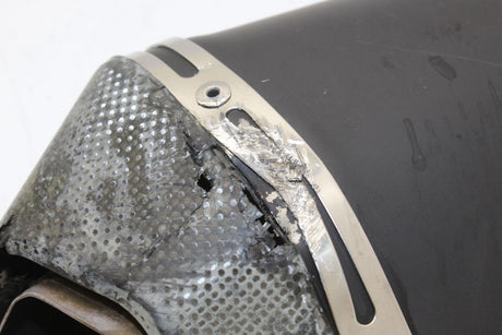 13-16 Triumph Speed Triple R Exhaust Pipe Muffler Slip On Can Oem - Gold River Motorsports