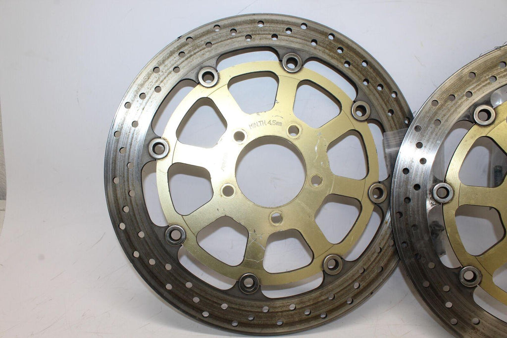 2001 Suzuki Gsxr750 Front Left Right Brake Rotors Discs - Gold River Motorsports