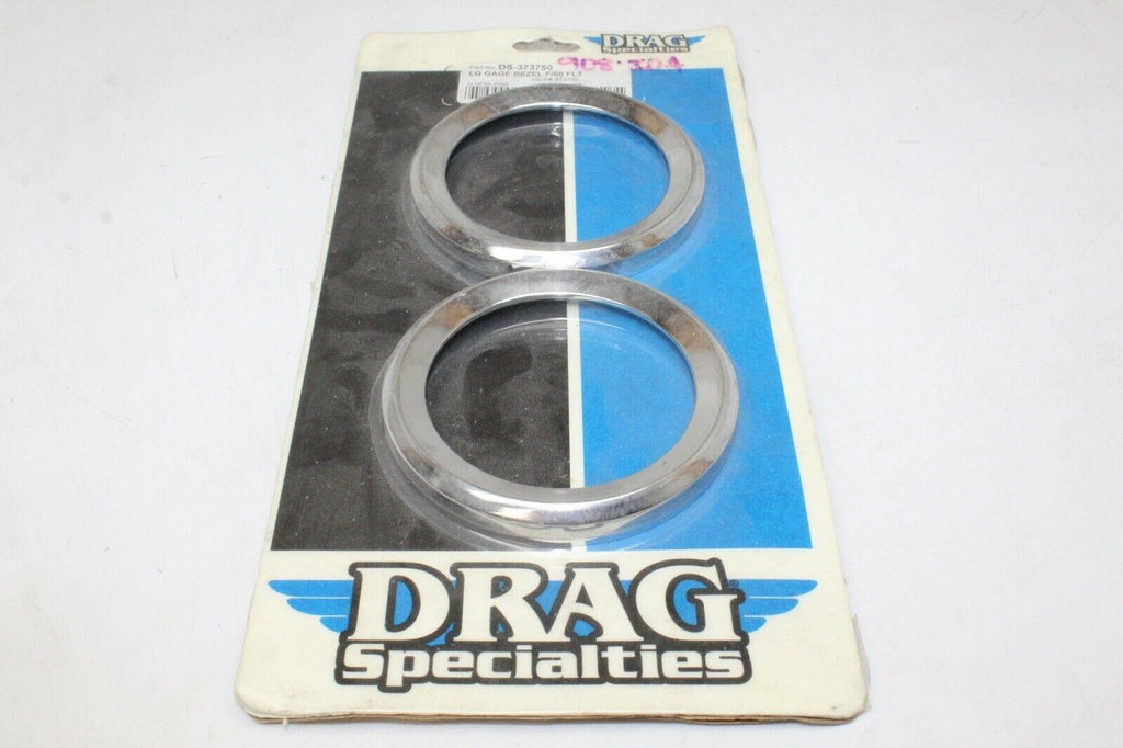 Drag Specialties Lg Gauge Bezel Pair Ds-373750 - Gold River Motorsports