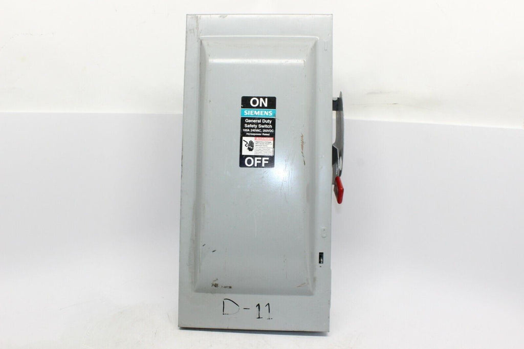 Safety Switch, Fusible, General, 240v Ac Voltage, Gf323n Siemens - Gold River Motorsports