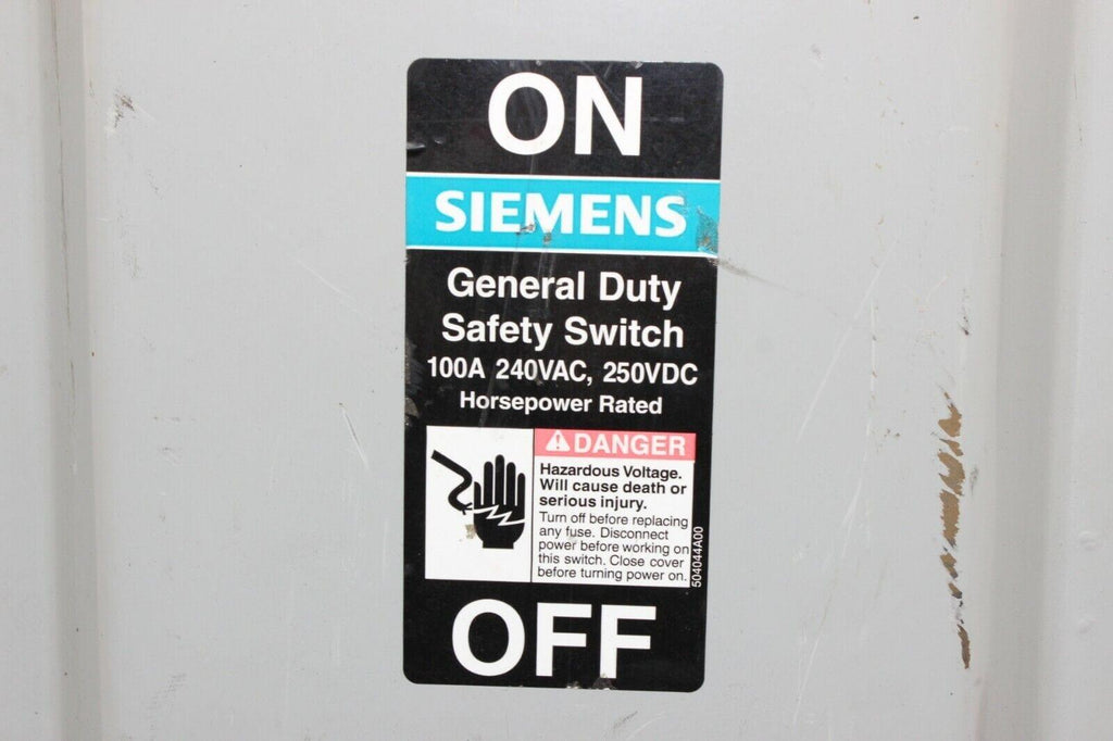 Safety Switch, Fusible, General, 240v Ac Voltage, Gf323n Siemens - Gold River Motorsports