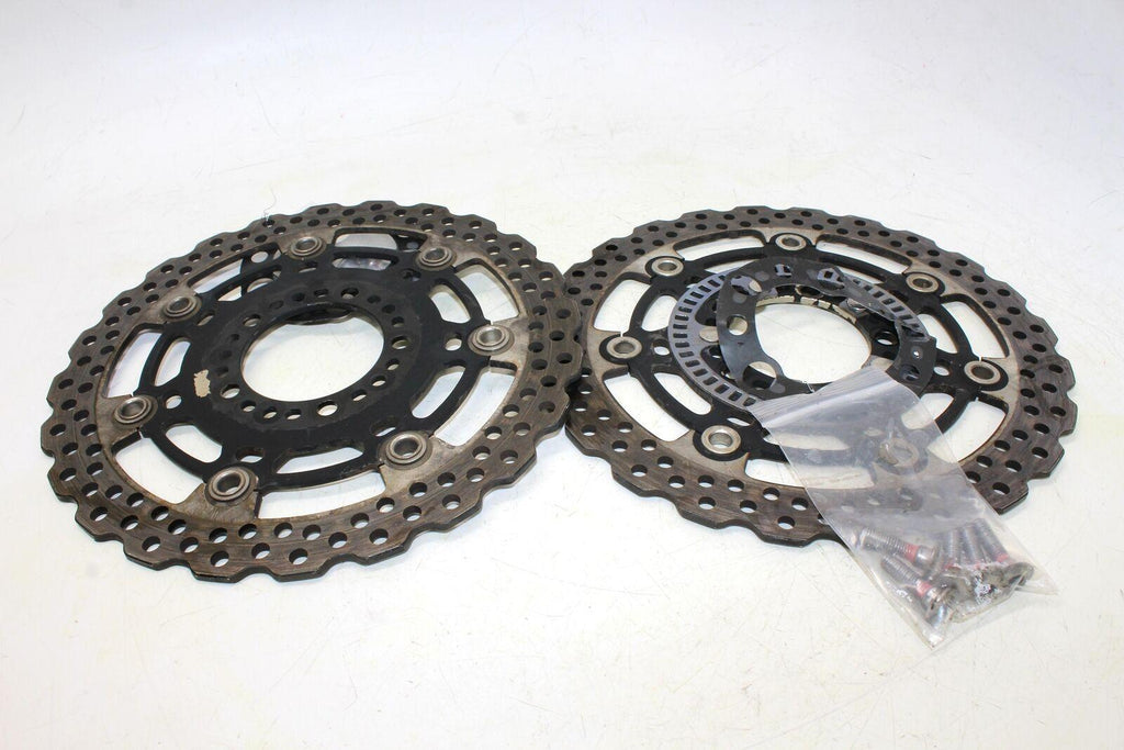 2014 Kawasaki Ninja 650 Ex650F Abs Front Left Right Brake Rotors Discs - Gold River Motorsports