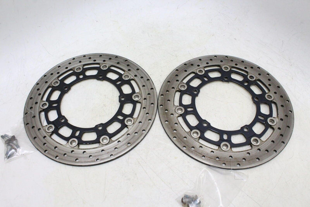 2006 Yamaha Yzf R6 Front Left Right Brake Rotors Discs - Gold River Motorsports