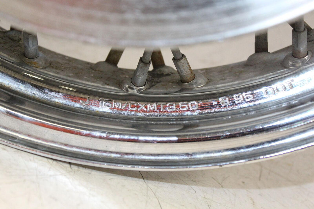 1995 Honda Shadow Ace 1100 Vt1100C2 Rear Back Wheel Rim With Rotor