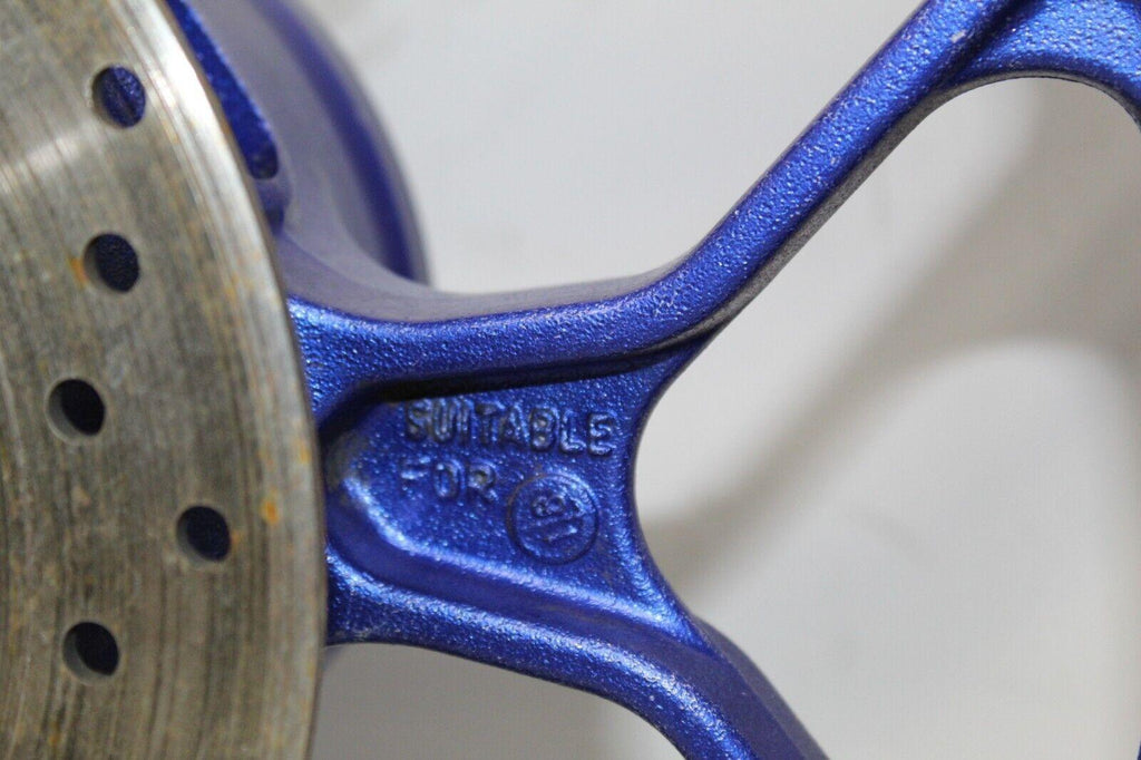2018 Yamaha Yzf-R3 Rear Blue Wheel Rim - Gold River Motorsports