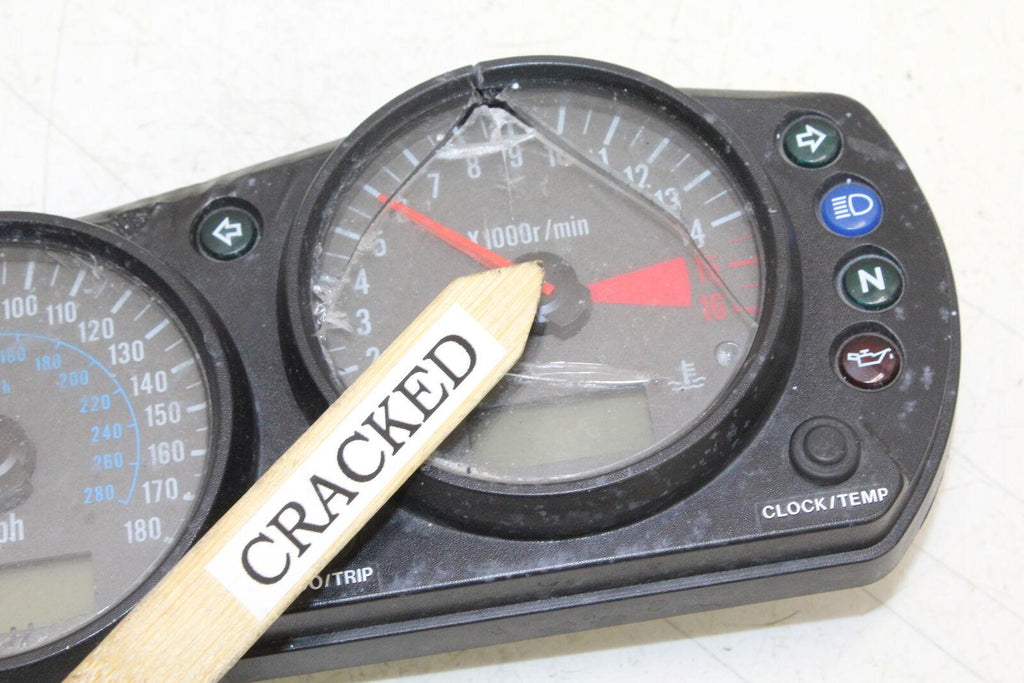 2007 Kawasaki Zzr600 Speedo Tach Gauges Display Cluster Speedometer Tachometer - Gold River Motorsports